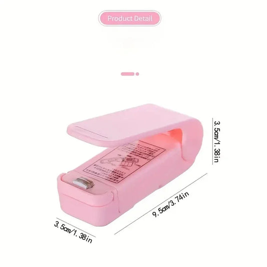 Mini Heat Bag Sealer Portable Food Bag Closure