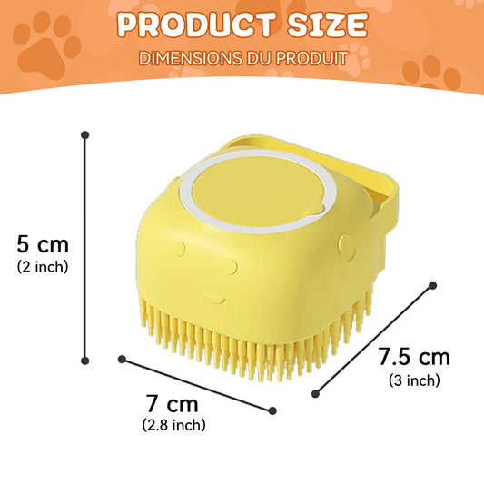 Dog & Cat Silicone Bath Brush