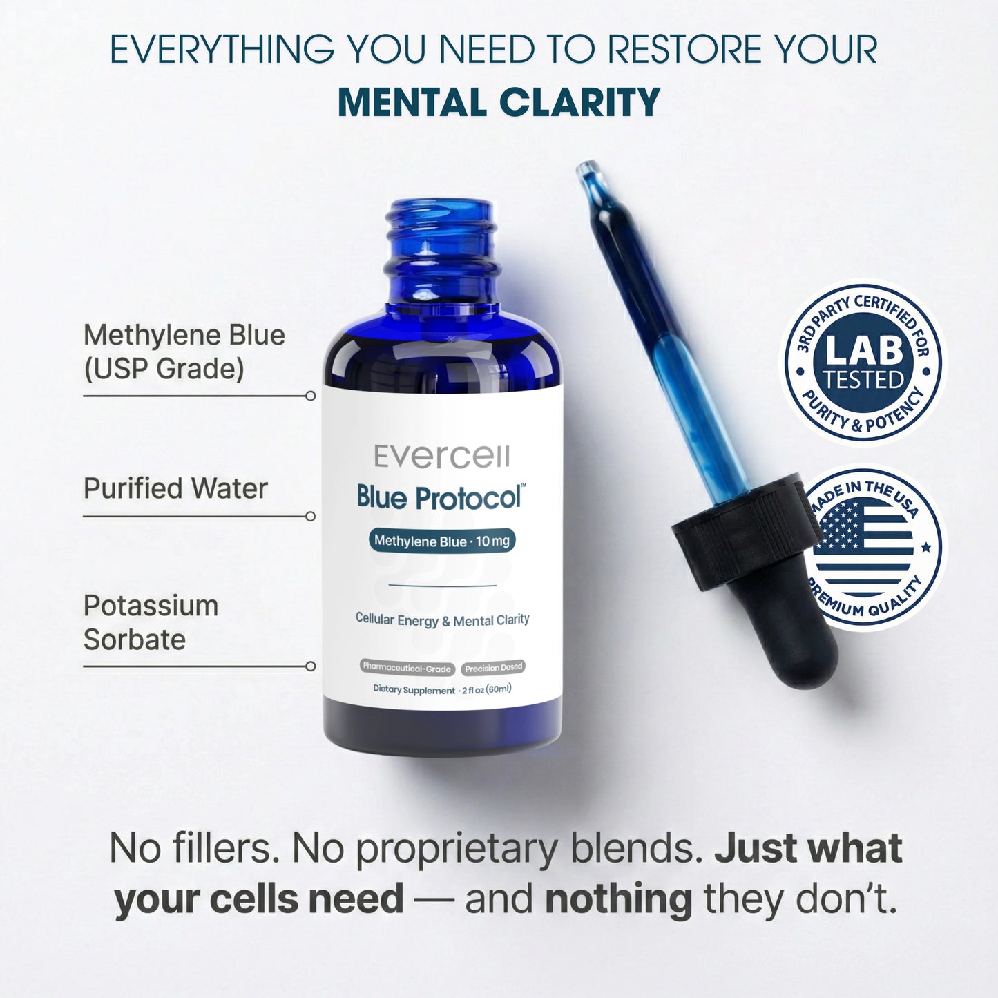 Evercell Blue Protocol™ - Cognitive Clarity