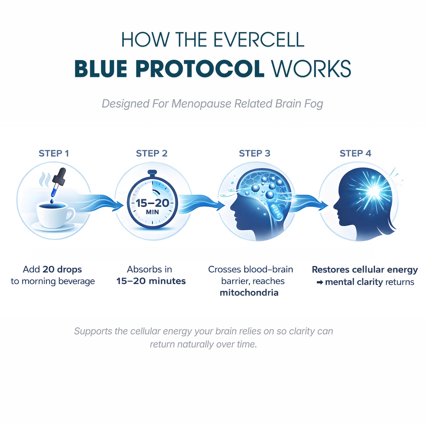 Evercell Blue Protocol™ - Cognitive Clarity