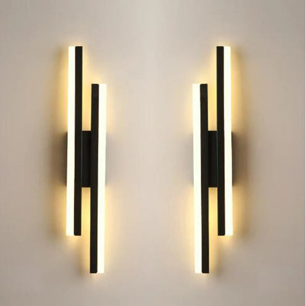 LED Copper Pipe Wall Lamp